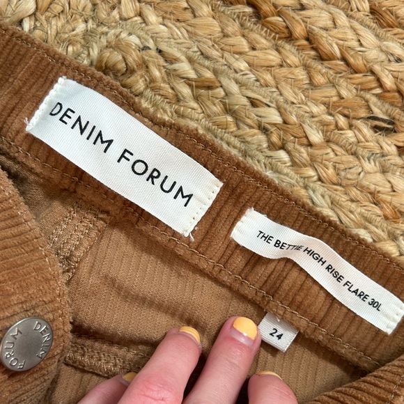 Denim forum flare corduroys - Picture 2 of 2